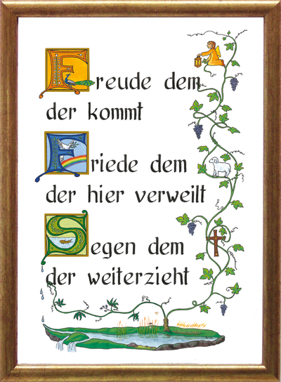 Haussegen / Copyright 2008 DIGITAL CAMERA