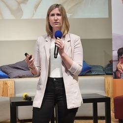 Unternehmerin Laura Hofbauer:  'Elternteilzeit als Win-Win auch für Unternehmen'.