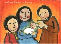 Weihnachtsbogen Geschenksanhänger klein 1 / Kath. Familienverband