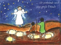 Weihnachtsbogen Geschenksanhänger klein 2 / Kath. Familienverband