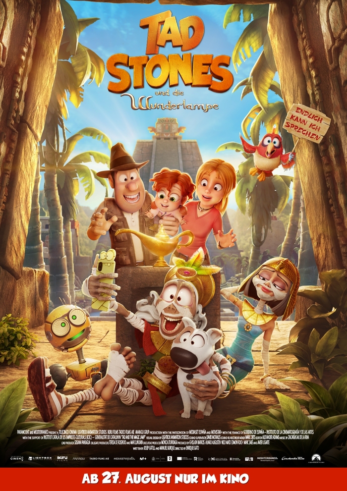 Tad Stones und die Wunderlampe / 2026 Paramount Pictures TAD STONES UND DIE WUNDERLAMPE von Paramount Pictures / Constantin Film Österreich Tad Stones und die Wunderlampe