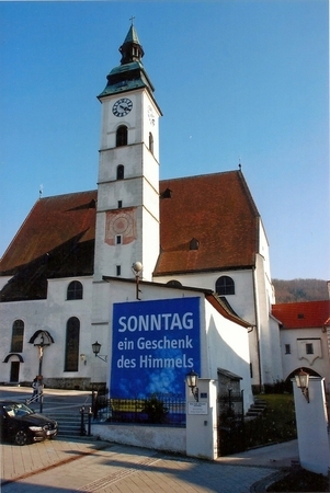 Sonntagsallianz, Kirche, Transparent